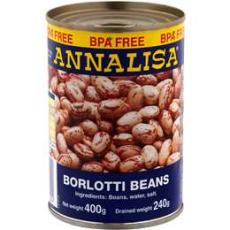 Woolworths - Annalisa Beans Borlotti 400g