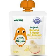 Woolworths - Little Bellies Organic Banana & Apple Oat Smoothie Baby Food Pouch 90g