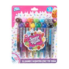 Kmart - 12 Pack Sugar Rush Candy Scented Felt Tip Pens