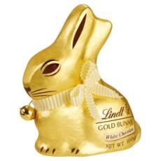 Target - Lindt White Chocolate Gold Bunny - 100g