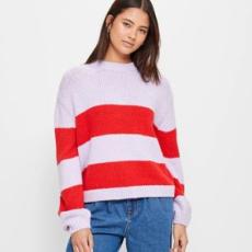 Target - Oversized Chunky Stripe Knit Jumper - Lily Loves