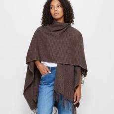 Target - Oversized Check Poncho