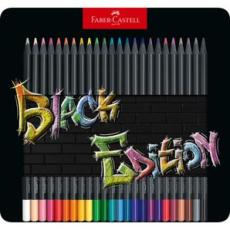 Target - Faber-Castell Black Edition Coloured Pencils Tin of 24