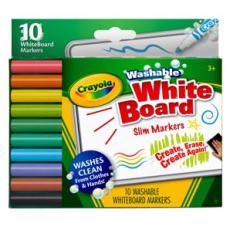 Target - Crayola 10 Wash Whiteboard Slim Markers
