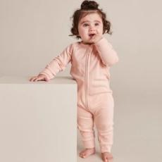 Target - Baby Organic Cotton Pointelle Zip Coverall