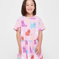 Target - Drop Waist Print Dress