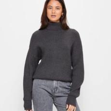 Target - High Neck Slouchy Knit Jumper - Lily Loves