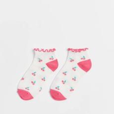 Target - Novelty Kids Low Cut Socks 1 Pack - Pink Cherry
