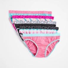 Target - Bonds Girls Bikini Briefs 5 Pack