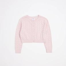 Target - Scalloped Cropped Pointelle Cardigan