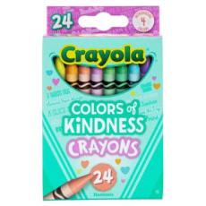 Target - Crayola Colours of Kindness Crayons 24 Pack