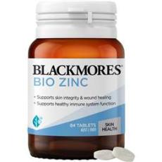 Woolworths - Blackmores Bio Zinc Skin Health Immune Support Vitamin Tablets 84 Pack