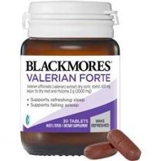 Woolworths - Blackmores Valerian Forte Sleep Support Vitamin Tablets 30 Pack