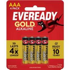 Woolworths - Eveready Gold Aaa Batteries 4 Pack
