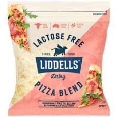 Woolworths - Liddells Shredded Pizza Blend Cheese Lactose Free 225g