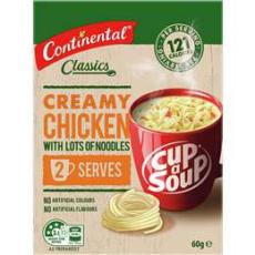 Woolworths - Continental Classics Cup A Soup Chicken With Lots Of Noodles 60g