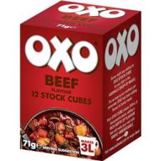 Woolworths - Oxo Beef Stock Cubes 71g