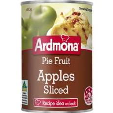 Woolworths - Ardmona Pie Fruit Apples Sliced 400g