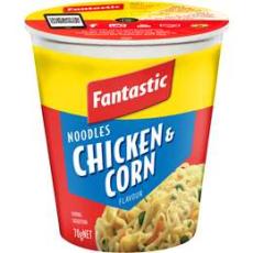 Woolworths - Fantastic Chicken & Corn Noodle Cup 70g