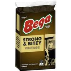 Woolworths - Bega Strong & Bitey Vintage Cheese 500g