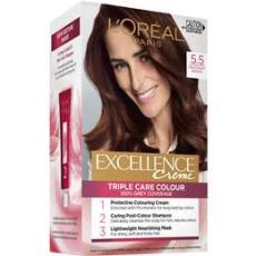 Woolworths - L'oreal Excellence Creme Hair Colour 5.5 Mahogany Brown Each