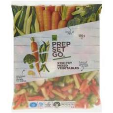Woolworths - Woolworths Prep Set Go Frozen Stir Fry Mixed Vegetables 500g