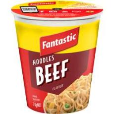 Woolworths - Fantastic Beef Noodle Cup 70g