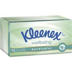 Woolworths - Kleenex Eucalyptus 3 Ply Facial Tissues 95 Pack