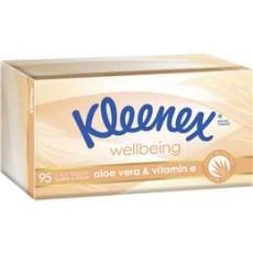 Woolworths - Kleenex Aloe Vera & Vitamin E 3 Ply Facial Tissues 95 Pack