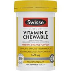 Woolworths - Swisse Ultiboost Vitamin C Chewable Tablets For Immune Health 110 Pack