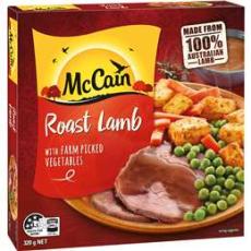 Woolworths - Mccain Dinner Roast Lamb Frozen Meal 320g