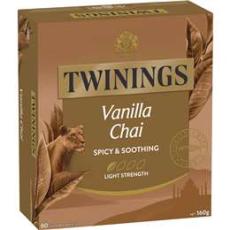 Woolworths - Twinings Chai Vanilla Tea Bags 80 Pack