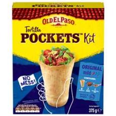 Woolworths - Old El Paso Tortilla Pockets Kit Original Mexican Style 375g