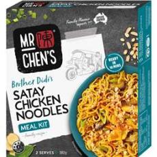 Woolworths - Mr Chen's Satay Chicken Noodles Kit 382g