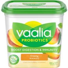 Woolworths - Vaalia Probiotic Yoghurt Mango 900g
