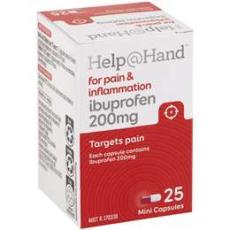 Woolworths - Help@hand Ibuprofen Mini Capsules 25 Pack