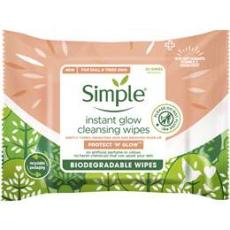 Woolworths - Simple Instant Glow Cleansing Wipes 20 Pack