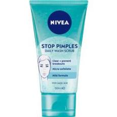 Woolworths - Nivea Stop Pimples Daily Face Wash & Face Scrub For Pimples 150ml