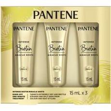 Woolworths - Pantene Biotin Hair Moisture Treatment Shots For Dry, Damaged Hair 3x15ml