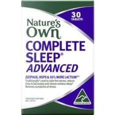 Woolworths - Nature's Own Complete Sleep Advanced Tablets For Stress Relief 30 Pack
