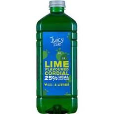Woolworths - Juicy Isle Lime Flavoured Cordial 2l