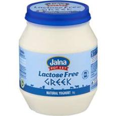 Woolworths - Jalna Lactose Free Greek Yoghurt 1kg