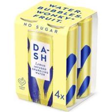 Woolworths - Dash Water Lemon Infused Sparkling Water 300ml X4