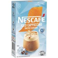 Woolworths - Nescafe Iced Coffee Salted Caramel Sachets 8 Pack