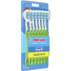 Woolworths - Oral B Fresh Clean Toothbrush Soft 7 Pack