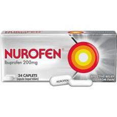 Woolworths - Nurofen Pain And Inflammation Relief Caplets 200mg Ibuprofen 24 Pack
