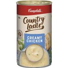 Woolworths - Campbell's Country Ladle Soup Creamy Chicken 500g