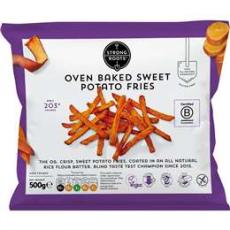 Woolworths - Strong Roots Oven Baked Sweet Potato Fries 500g