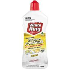 Woolworths - White King Bathroom Power Gel Lemon 750ml