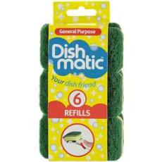 Woolworths - Dishmatic General Purpose Refill 6 Pack